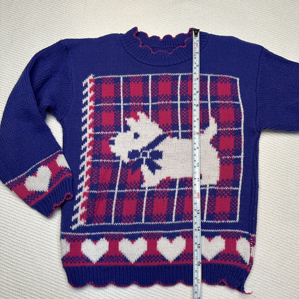 Vintage Acrylic Dog Sweater - Picture 3 of 4